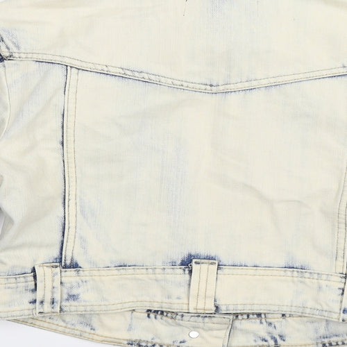 New Look Womens Blue  Denim Jacket  Size 10