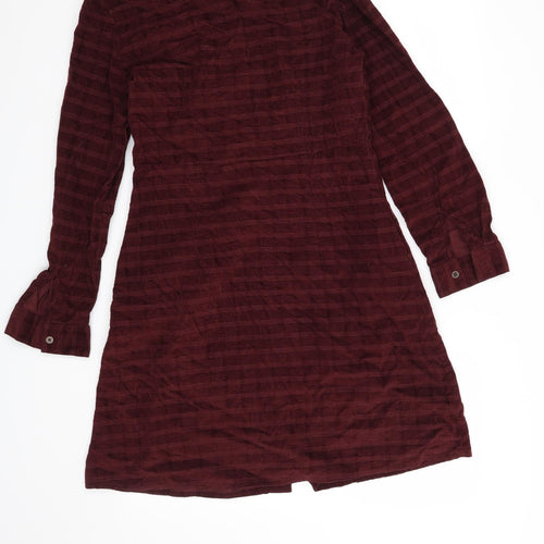 TU Womens Red   Shirt Dress  Size 8