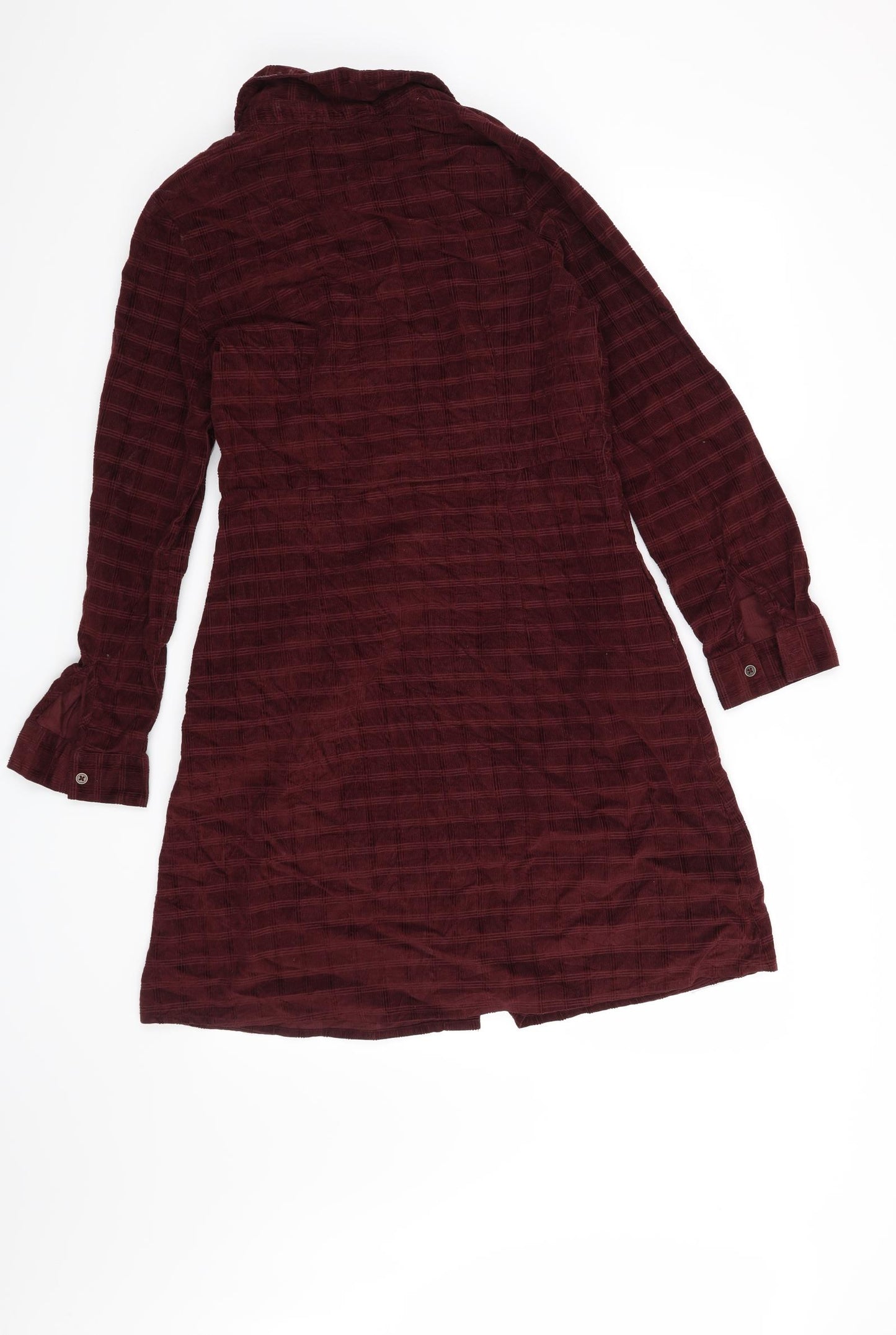 TU Womens Red   Shirt Dress  Size 8