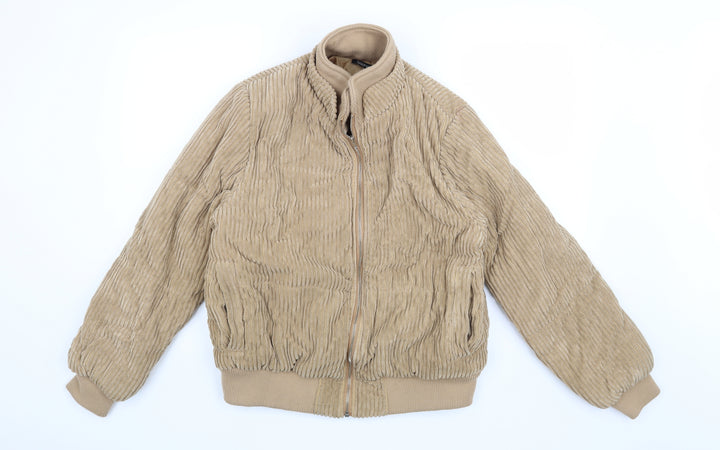 Boohoo Womens Brown Jacket Size 12
