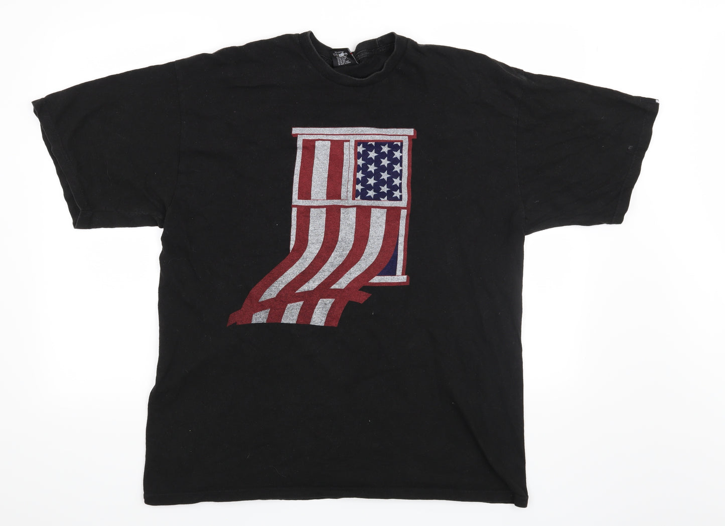 Undefeated Mens Black    T-Shirt Size XL