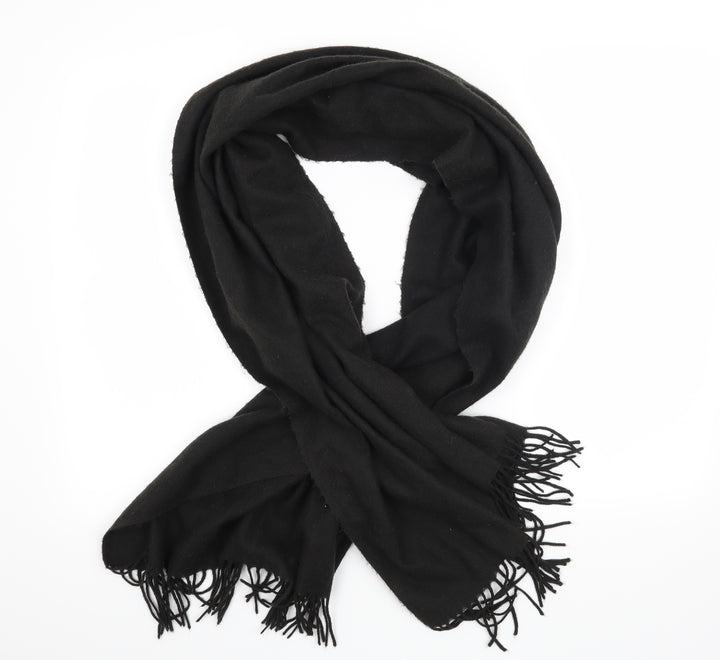 Preworn Womens Black    Scarf