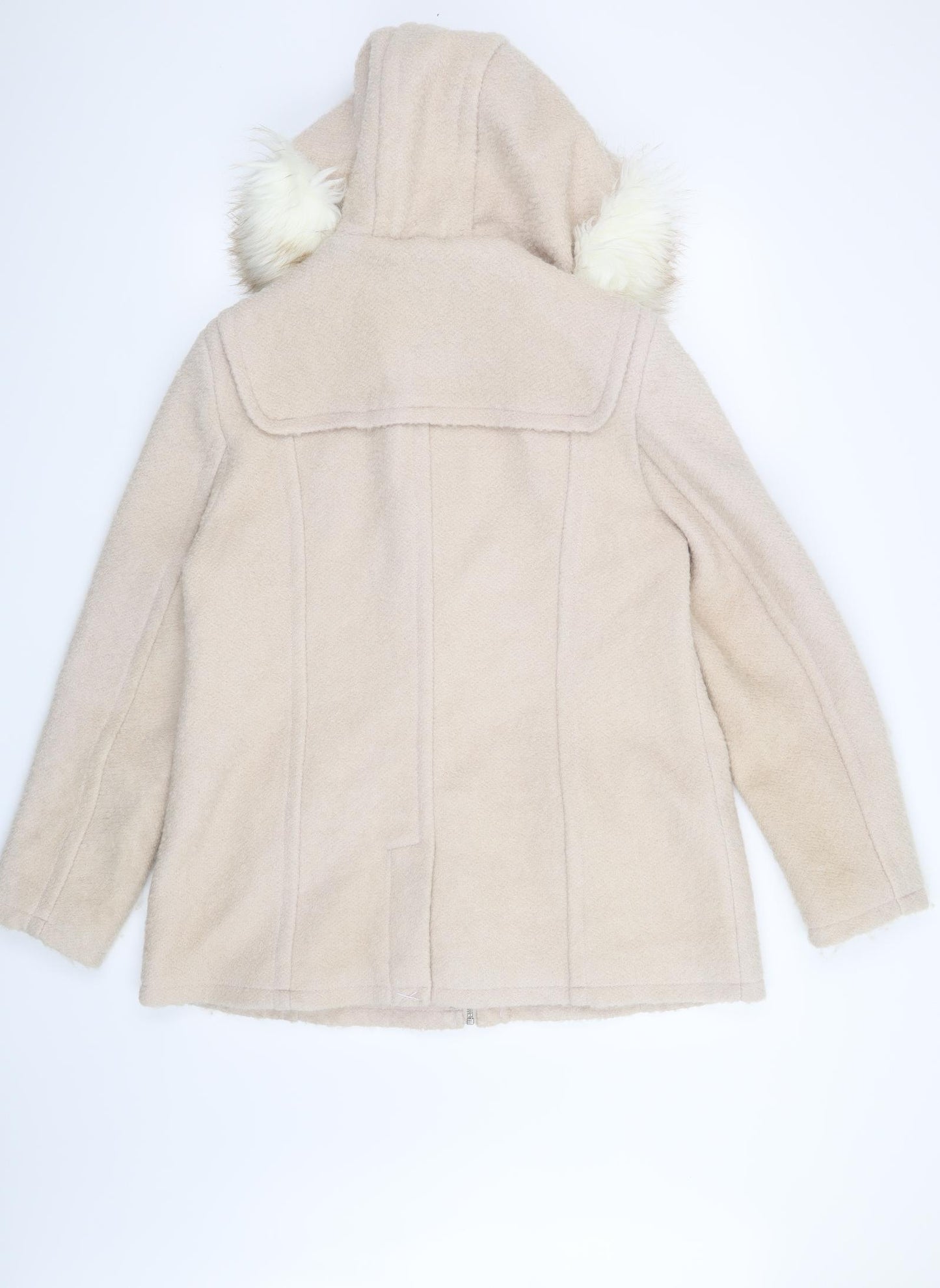 Falmer Heritage Womens Beige   Overcoat Coat Size 16