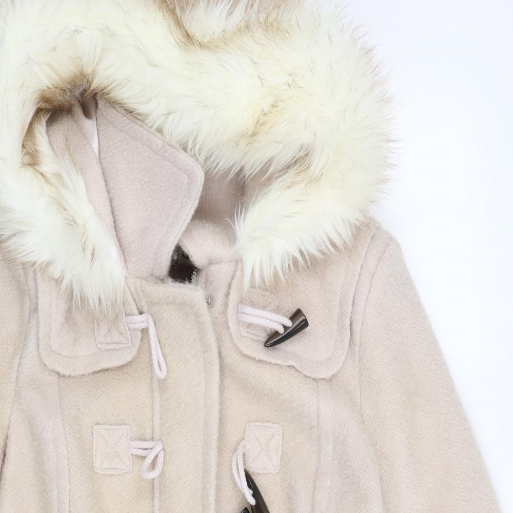 Falmer Heritage Womens Beige   Overcoat Coat Size 16