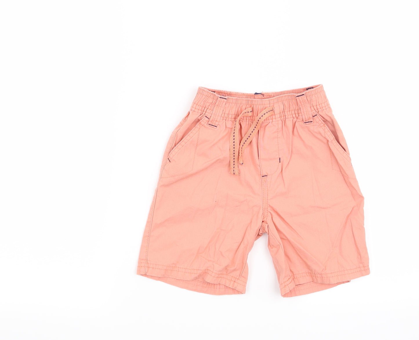 Rebel Boys Orange   Cargo Shorts Size 2-3 Years