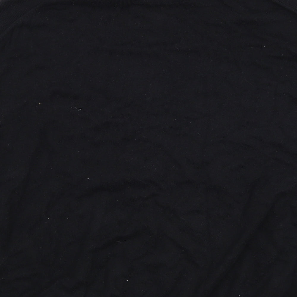Marks and Spencer Mens Black   Pullover Jumper Size XL