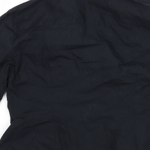 Preworn Womens Blue   Basic Button-Up Size 12