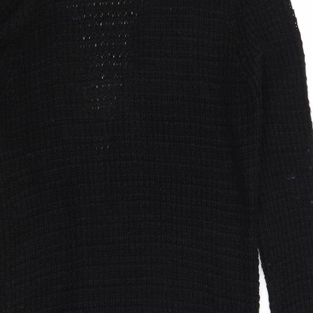 Select Womens Black   Cardigan Jumper Size 6