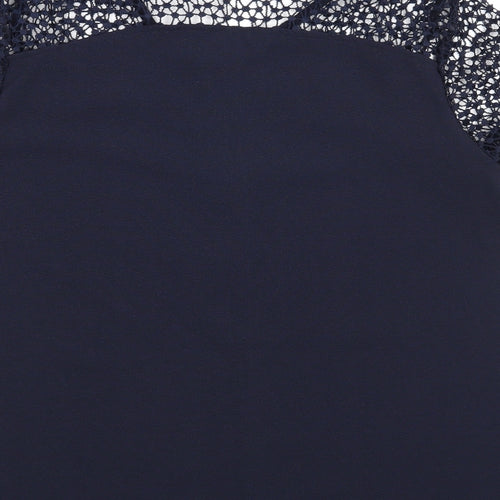 ESMARA Womens Blue   Basic Blouse Size 14