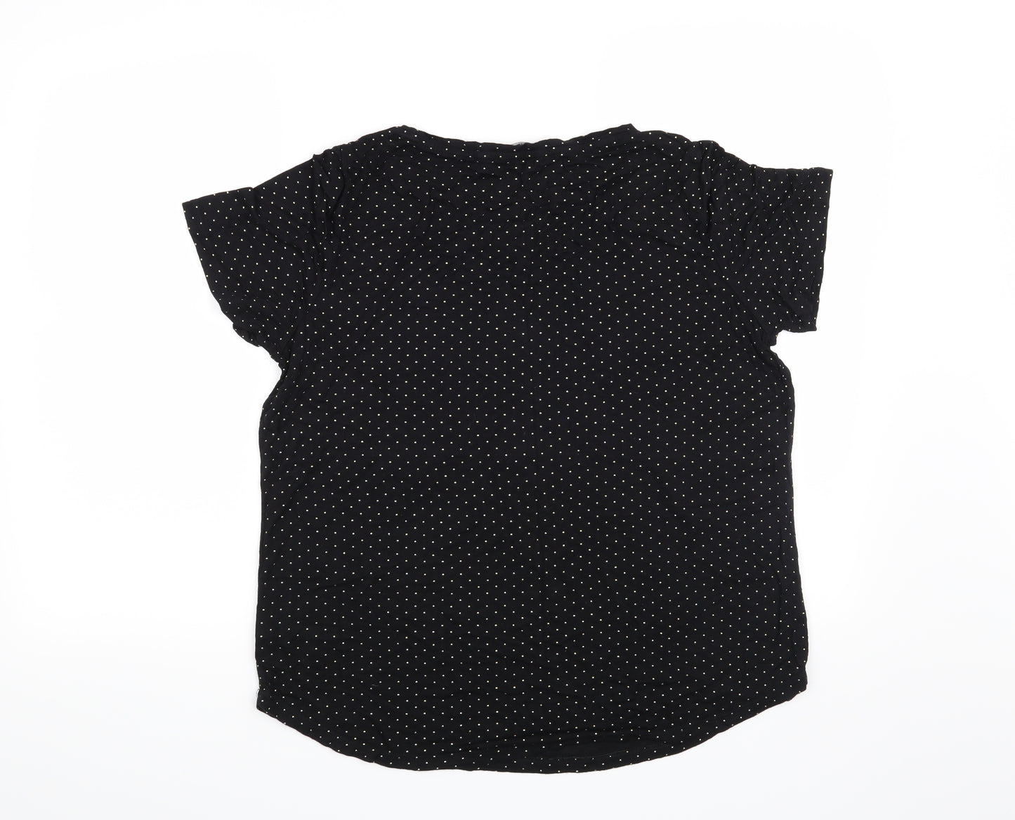 Bonmarché Womens Black   Basic T-Shirt Size 12