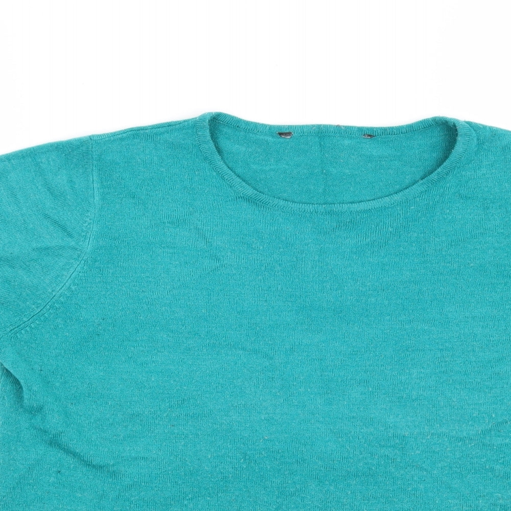 Bonmarché Womens Green   Pullover Jumper Size 12