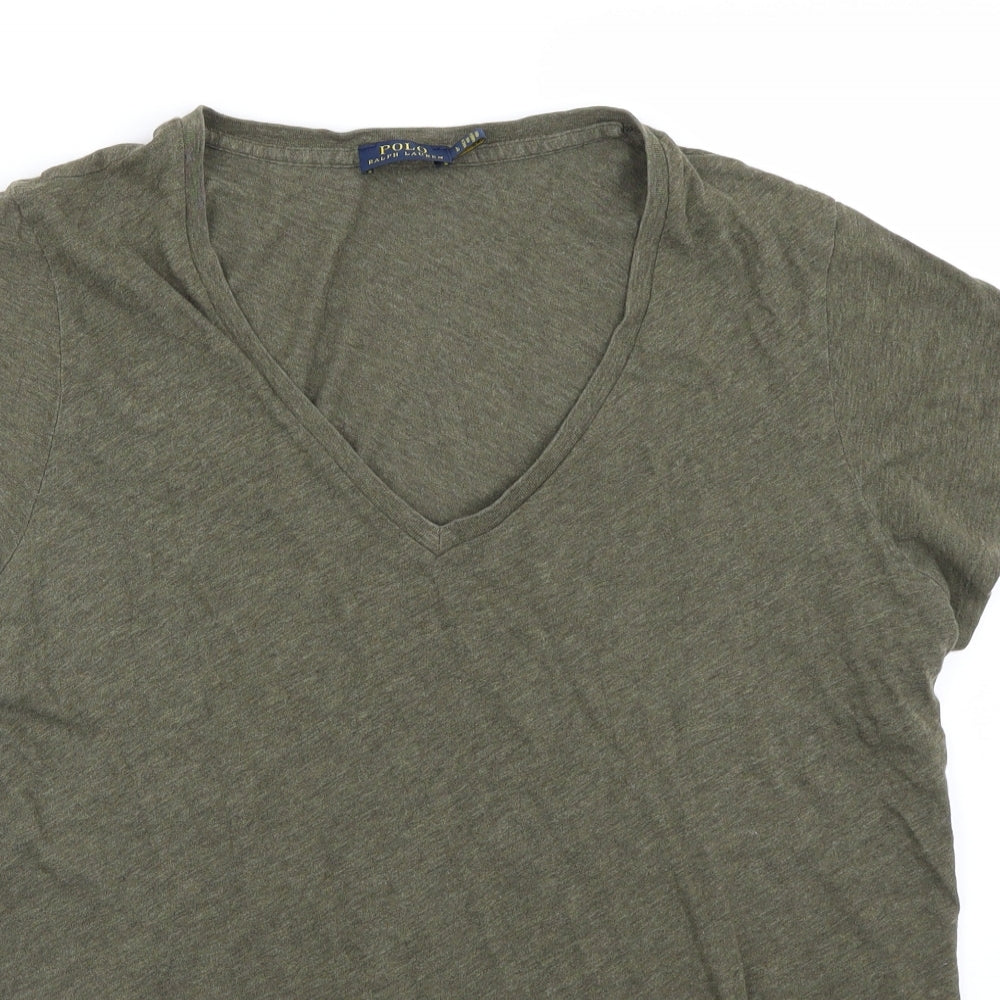 Polo Ralph Lauren Mens Green    T-Shirt Size L