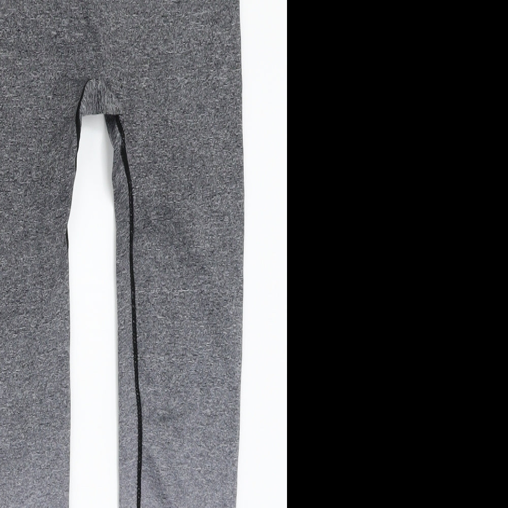 Workout Womens Grey   Jegging Leggings Size M L25 in