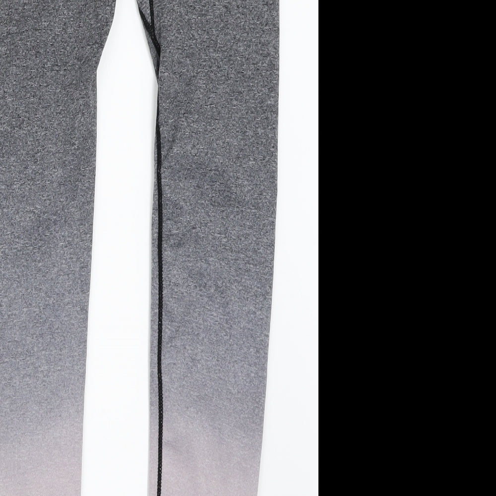 Workout Womens Grey   Jegging Leggings Size M L25 in