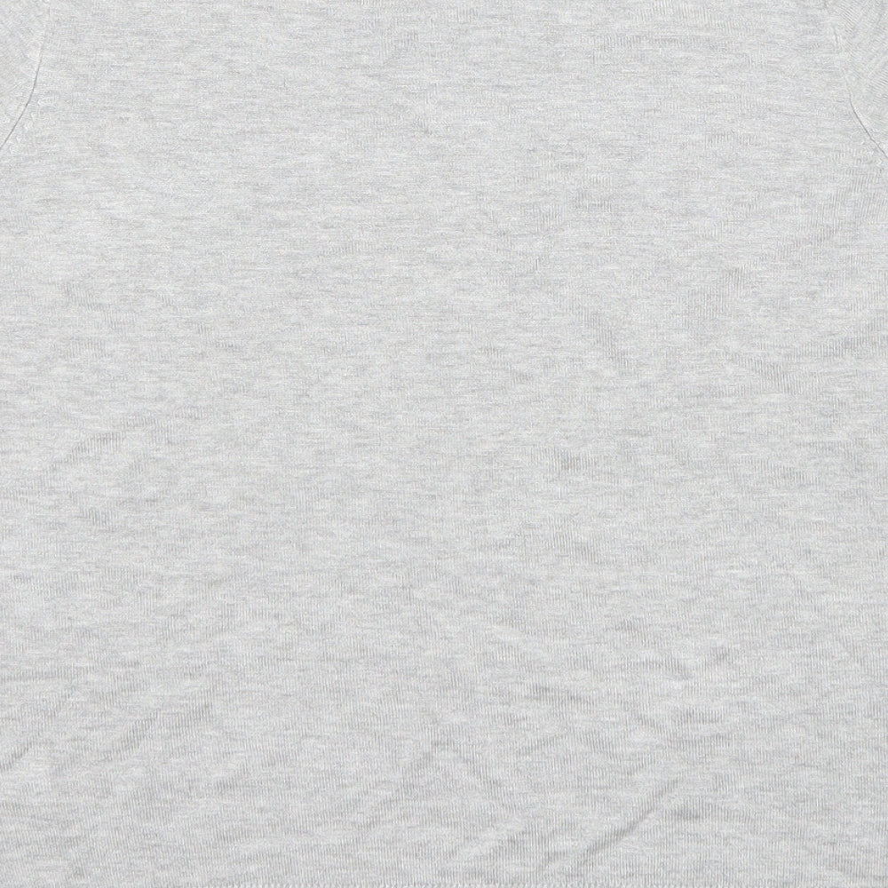 Marks and Spencer Womens Grey  Knit Pullover Jumper Size 12