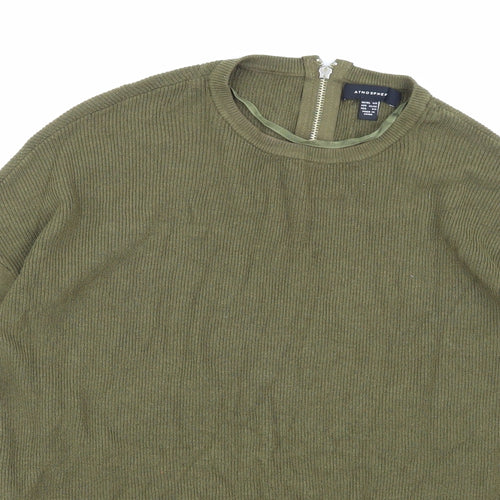 Atmosphere Womens Green  Knit Pullover Jumper Size 6