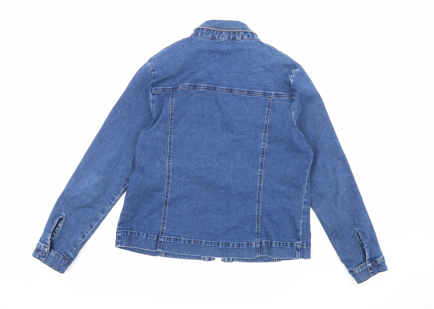 Jumper Womens Blue  Denim Jacket  Size 14