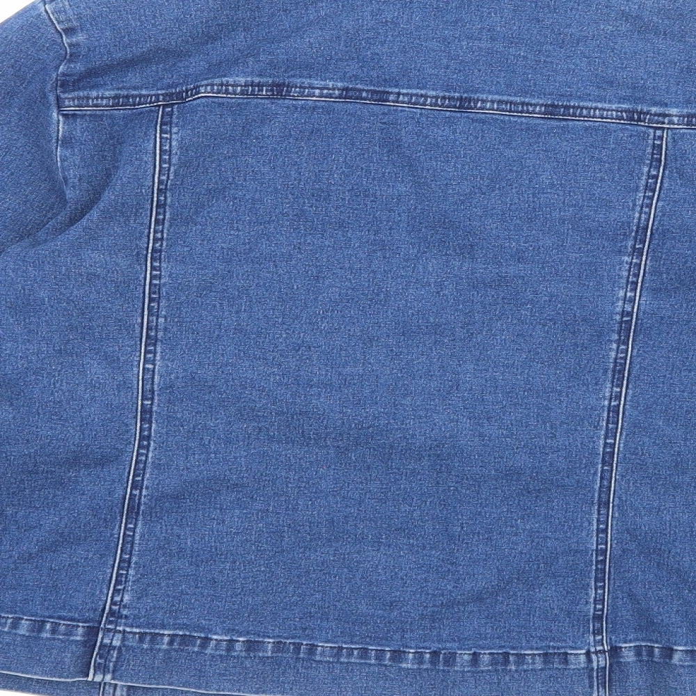 Jumper Womens Blue  Denim Jacket  Size 14