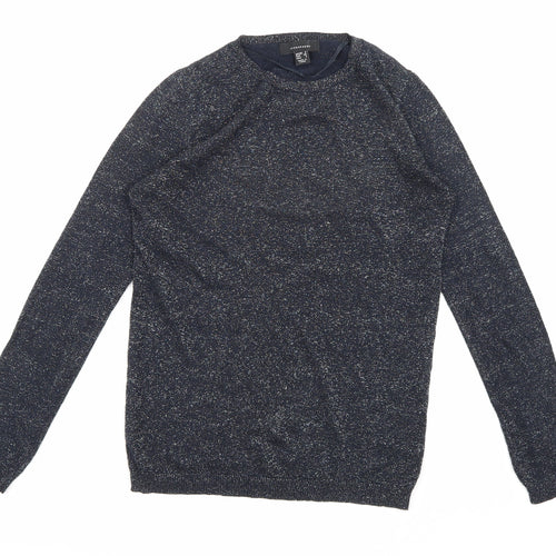 Atmosphere Womens Blue  Knit Pullover Jumper Size 8