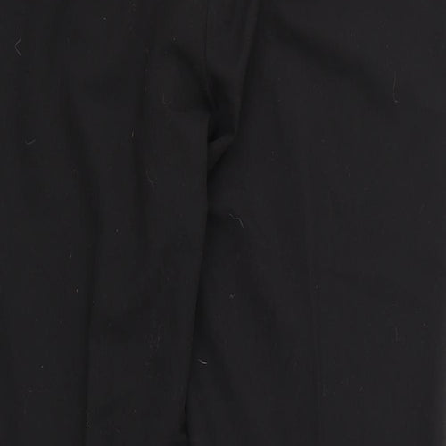 George Womens Black  Rayon Trousers  Size 14 L29 in