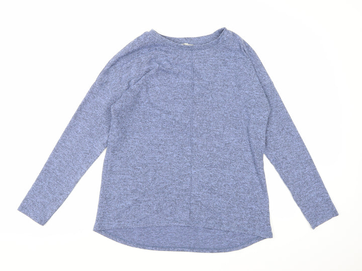 Peacocks Womens Blue Knit Pullover Jumper Size 10
