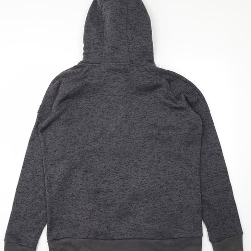 Tog Twenty Four Mens Grey  Knit Full Zip Jumper Size XL