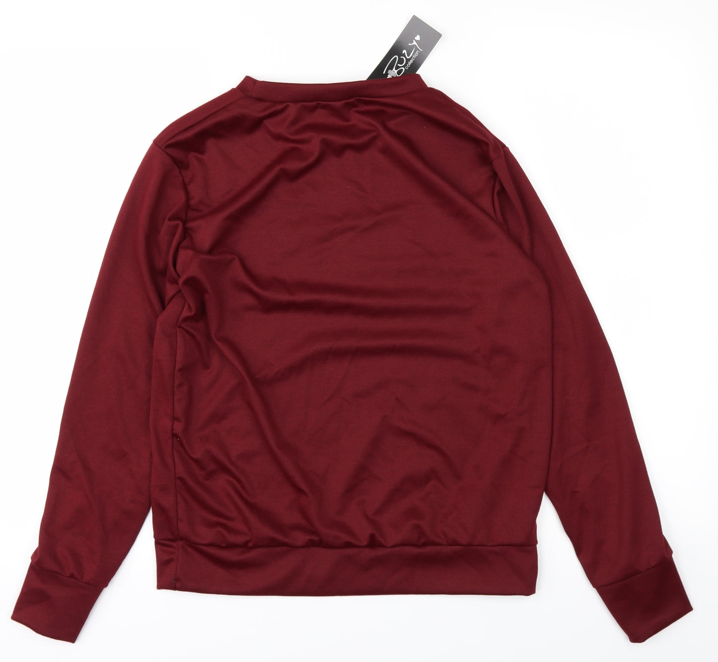 Buzy Womens Red   Basic T-Shirt Size S