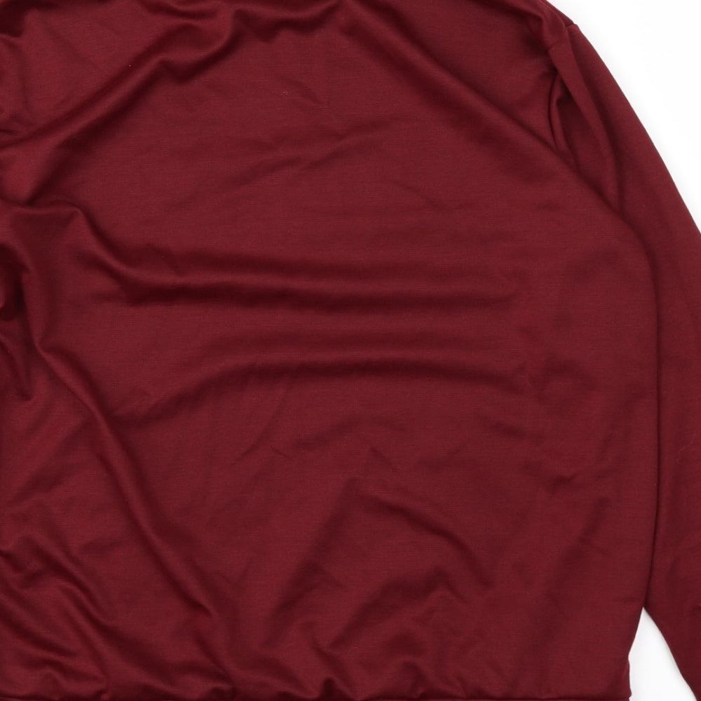 Buzy Womens Red   Basic T-Shirt Size S