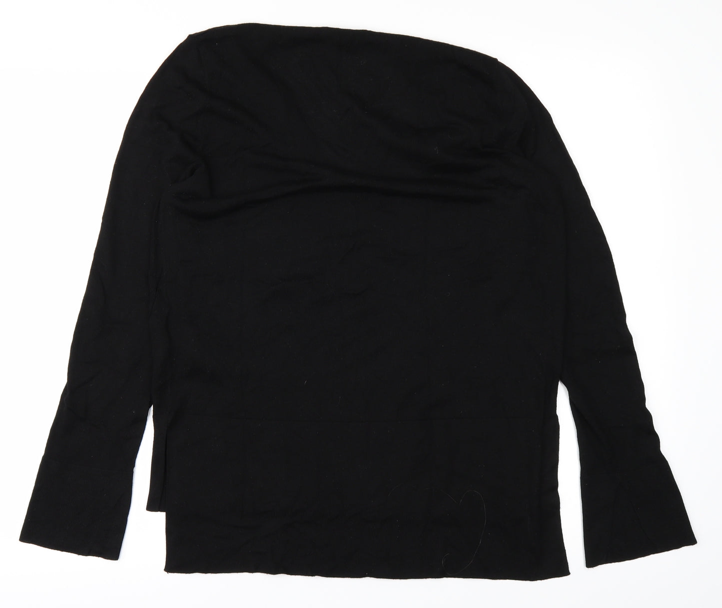 Zara Knit Womens Black  Knit Basic T-Shirt Size M