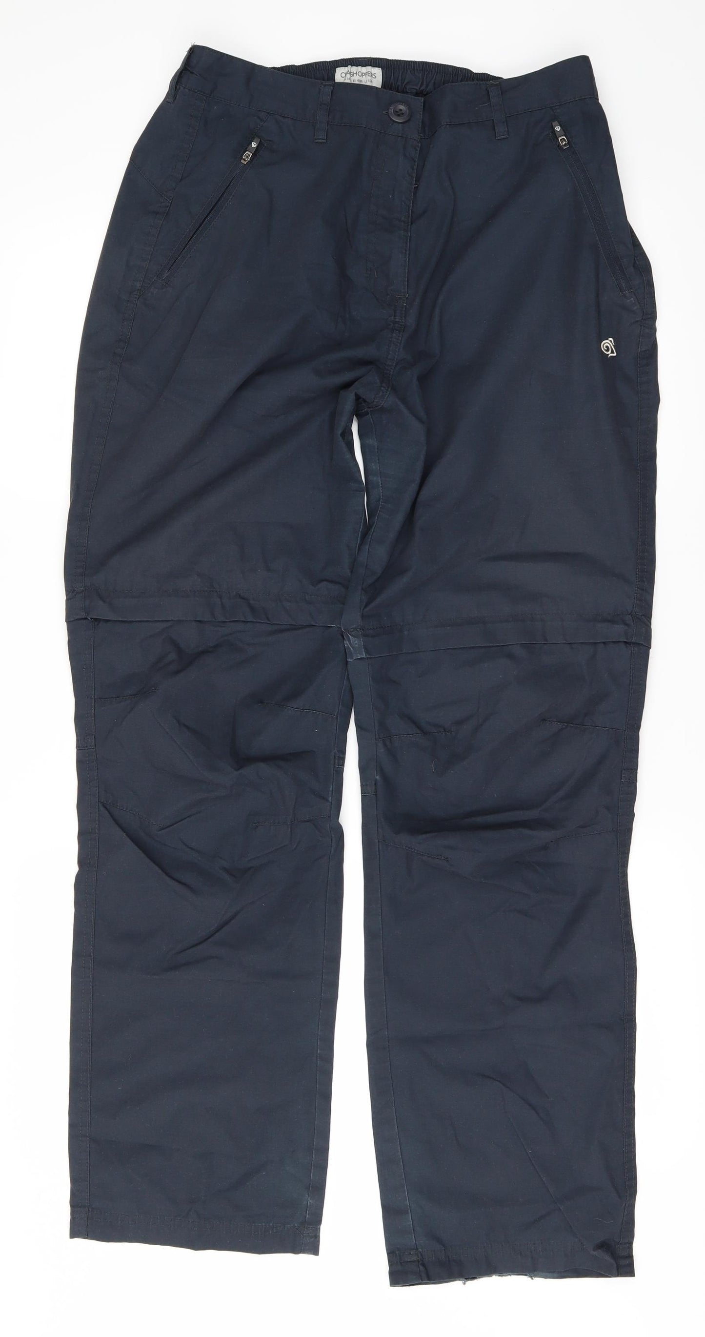 CRAUGHHOPPERS Womens Blue   Trousers  Size 14 L31 in