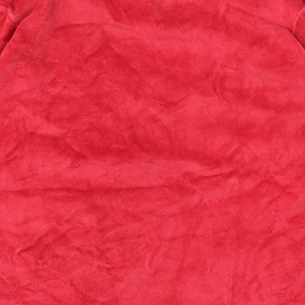 ELDYS Girls Red   Basic T-Shirt Size 6 Years