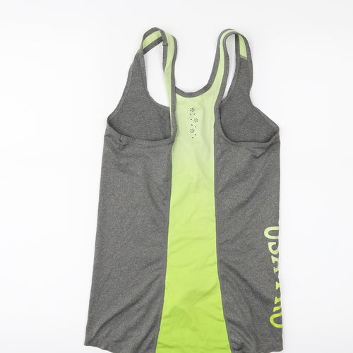 USA Pro Womens Grey   Basic Tank Size 8