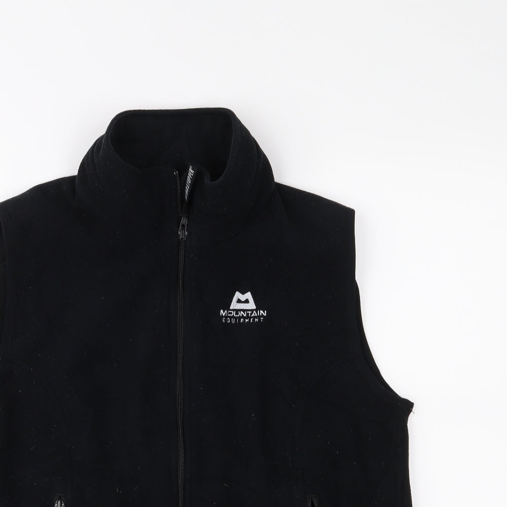 Mountain Equipment Womens Black   Vest Jumper Size 12