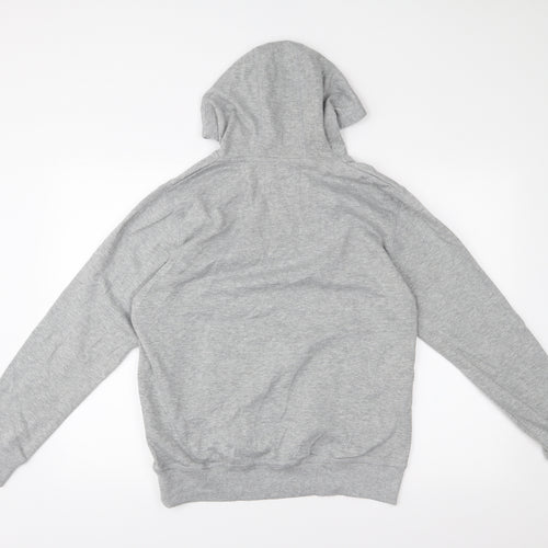Deepwave Mens Grey   Pullover Hoodie Size L