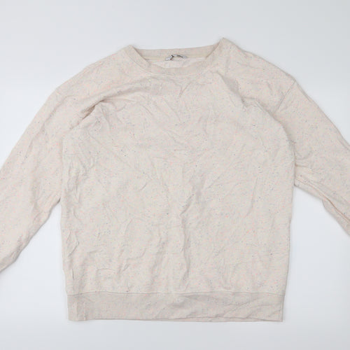 NEXT Womens White   Pullover Jumper Size L
