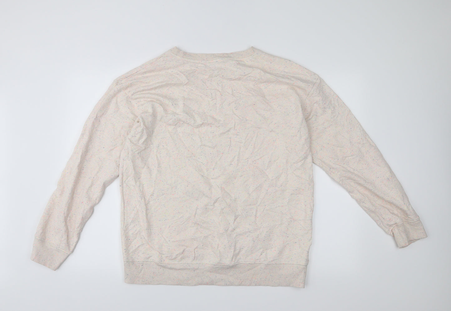 NEXT Womens White   Pullover Jumper Size L