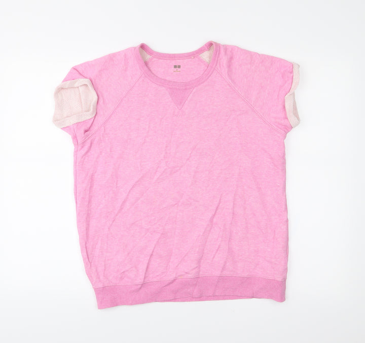 Uniqlo Womens Pink   Pullover Jumper Size M