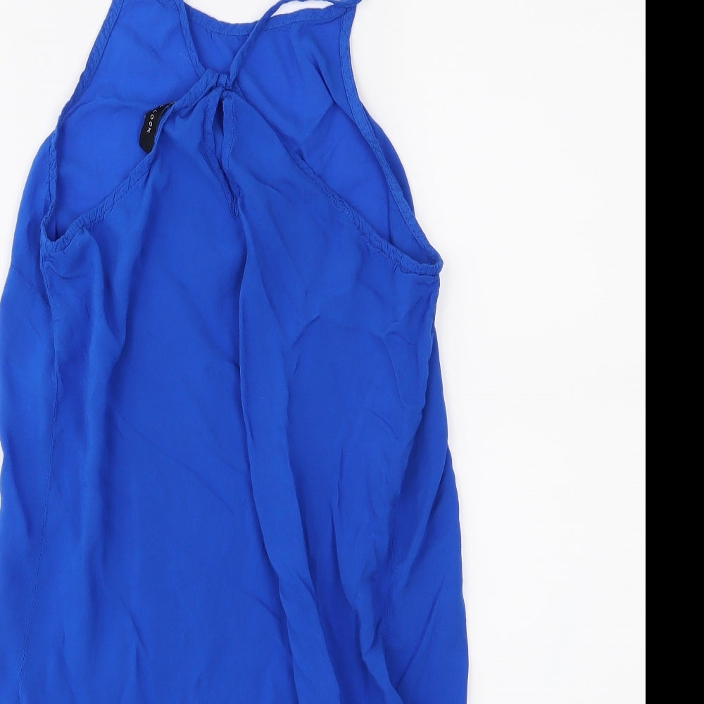 New Look Womens Blue   Camisole Tank Size 10