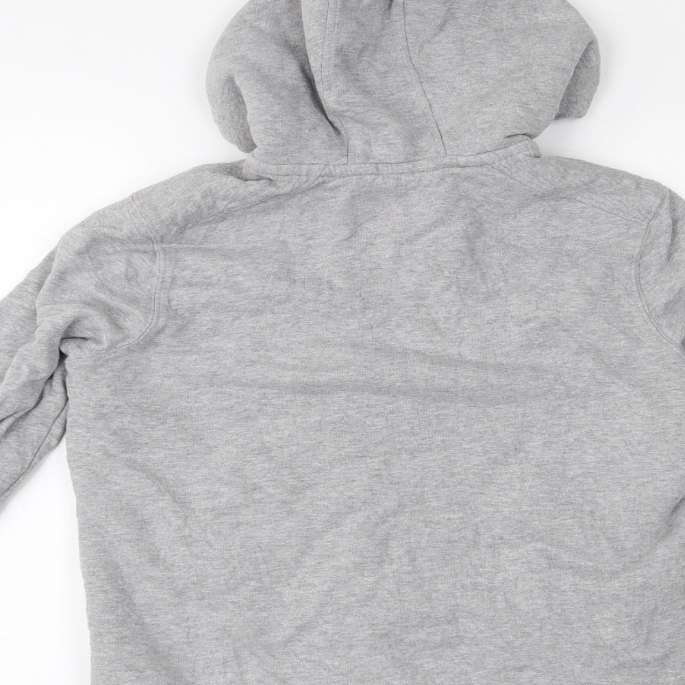 M&S Boys Grey   Full Zip Hoodie Size 13-14 Years