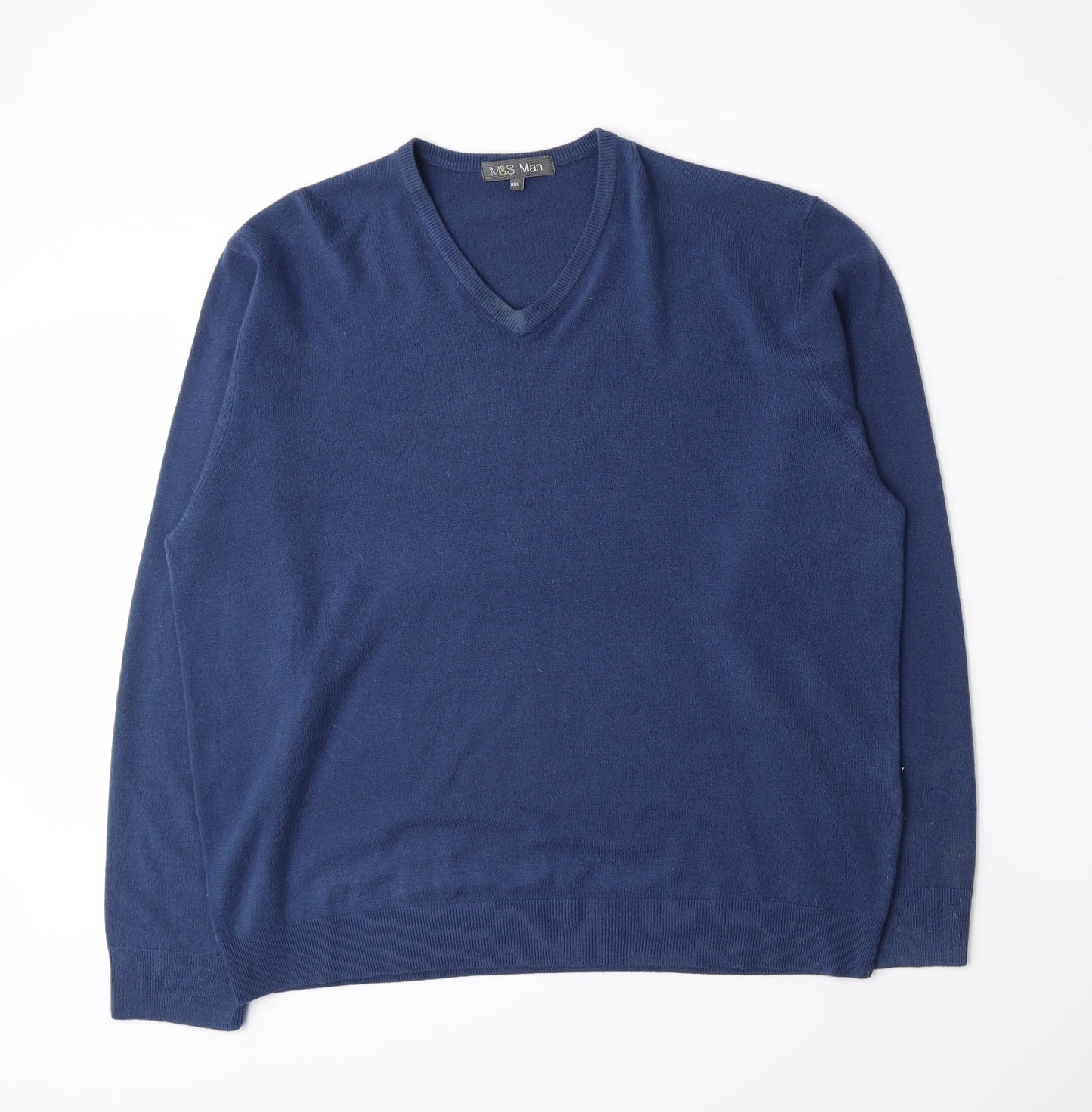 Marks and Spencer Womens Blue  Knit Pullover Jumper Size 2XL