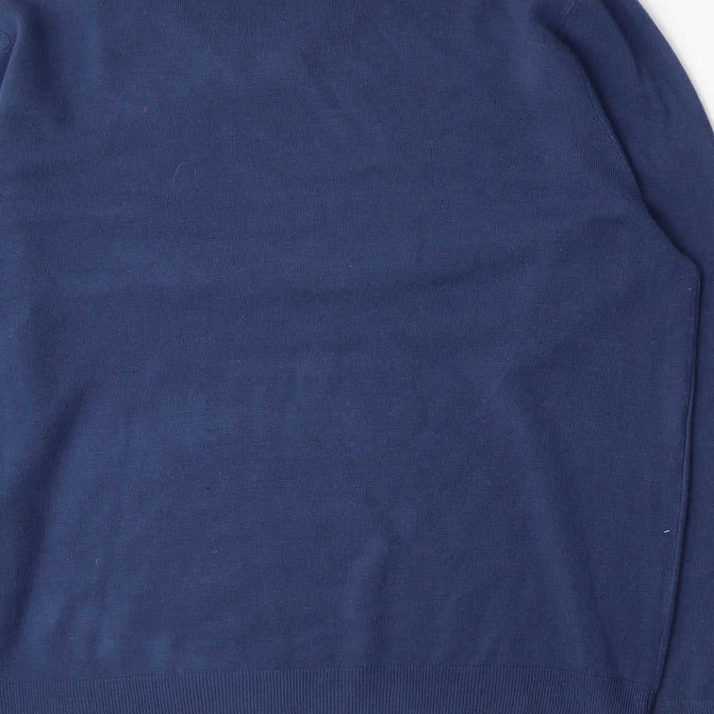 Marks and Spencer Womens Blue  Knit Pullover Jumper Size 2XL