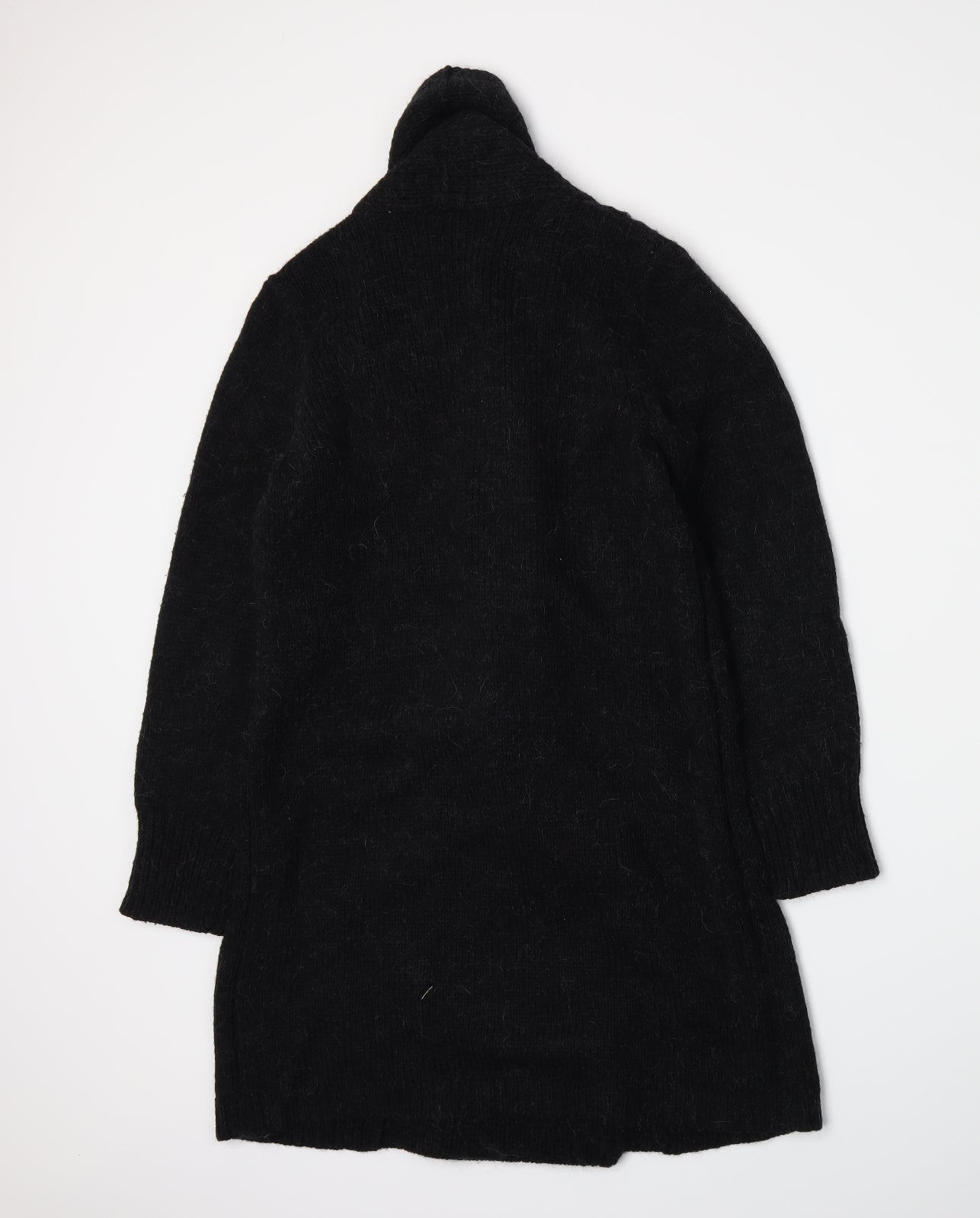 BHS Womens Black  Knit Cardigan Jumper Size 10