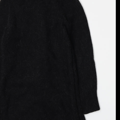 BHS Womens Black  Knit Cardigan Jumper Size 10