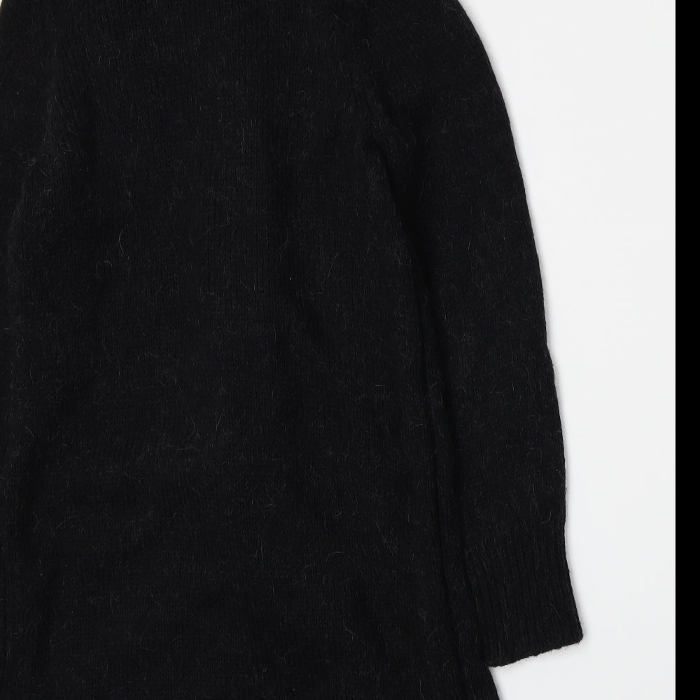 BHS Womens Black  Knit Cardigan Jumper Size 10