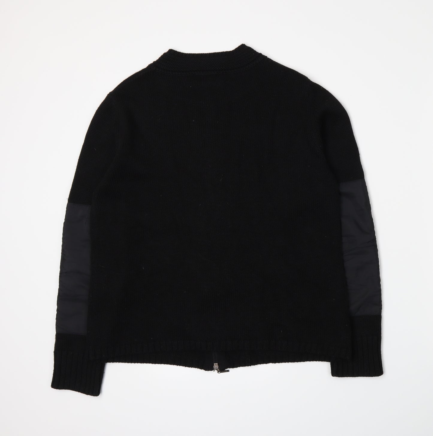 Bianca Womens Black  Knit Full Zip Jumper Size 10