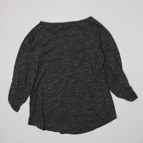 Atmosphere Womens Grey   Basic T-Shirt Size 16