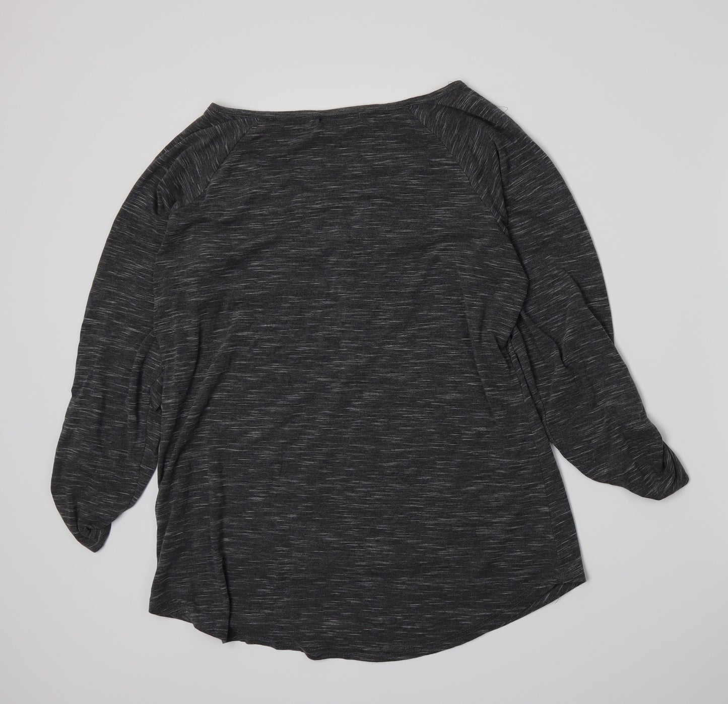 Atmosphere Womens Grey   Basic T-Shirt Size 16