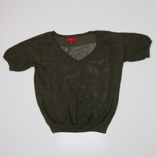 NEXT Womens Green  Knit Pullover Jumper Size 6