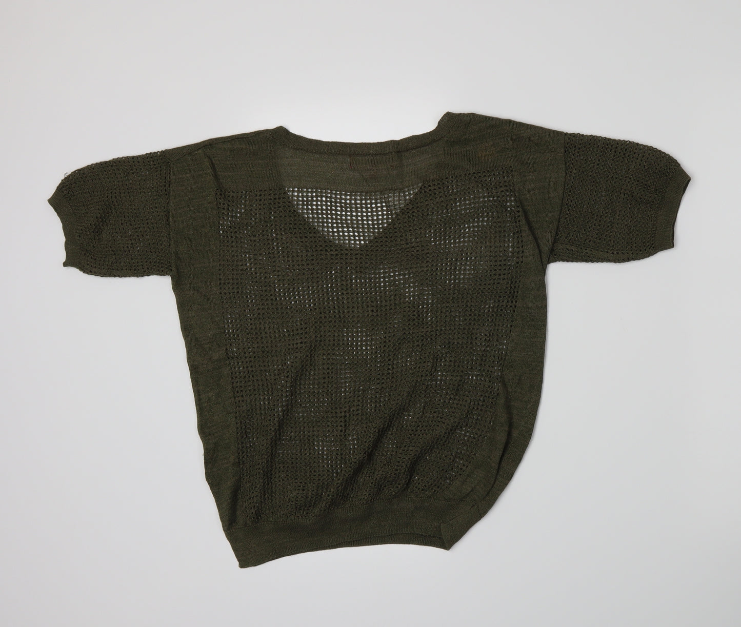 NEXT Womens Green  Knit Pullover Jumper Size 6