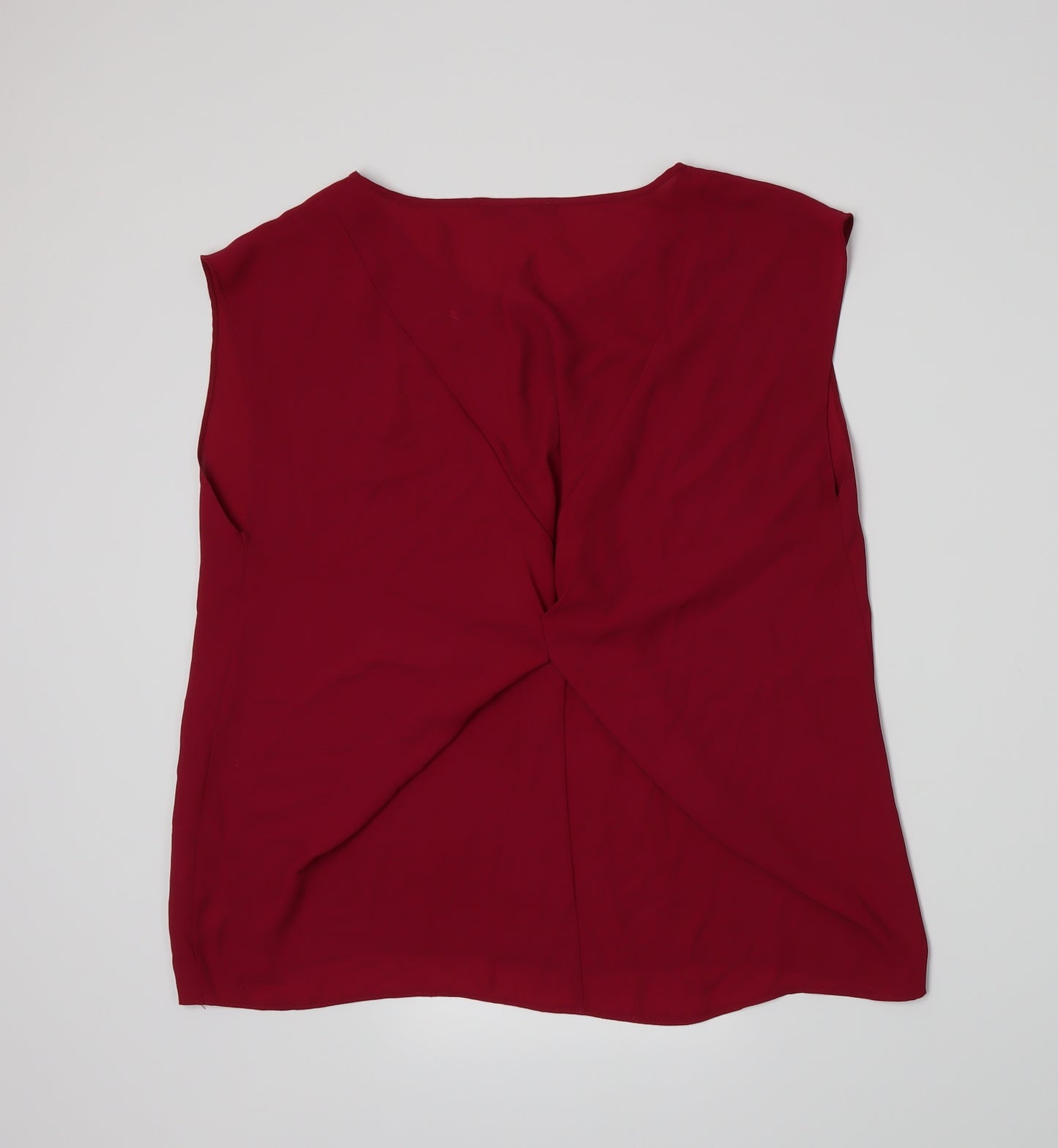 Oasis Womens Red   Basic Tank Size 14
